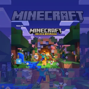 Cartão Pré-pago Minecraft Java & Bedrock para PC