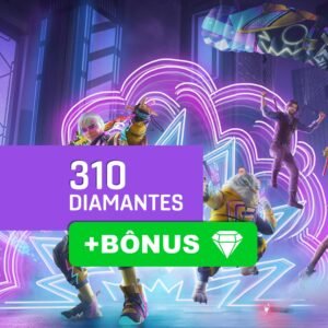 Free Fire 310 Diamantes + Bônus