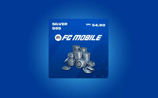Gift Card EA Sports FC Mobile Silvers 9999 (Brasil)