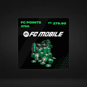 Cartão Pré-pago EA Sports FC Mobile Points 5750 (Brasil)