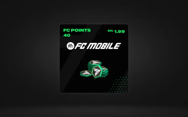 Cartão Pré-pago EA Sports FC Mobile Points 40 (Brasil)