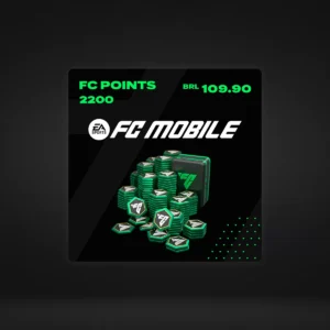 Cartão Pré-pago EA Sports FC Mobile Points 2200 (Brasil)