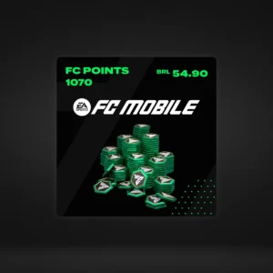 Cartão Pré-pago EA Sports FC Mobile Points 1070 (Brasil)