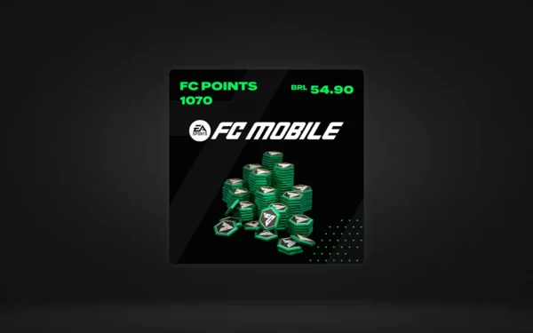 Cartão Pré-pago EA Sports FC Mobile Points 1070 (Brasil)