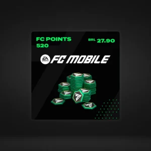 Cartão Pré-pago EA Sports FC Mobile Points 520 (Brasil)