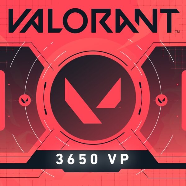 3650 Valorant Points